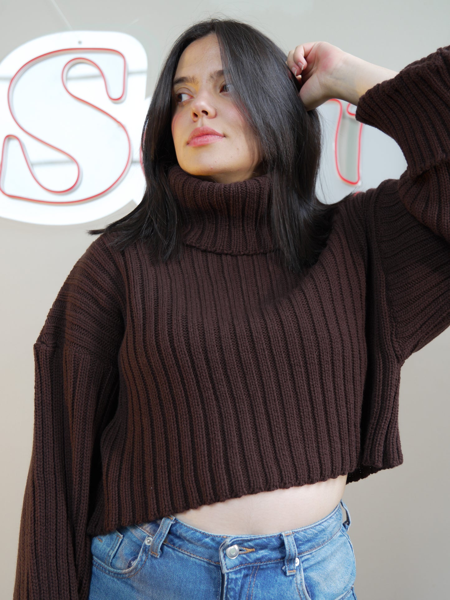 Saco cuello tortuga